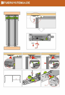 Automatischer Treinzug fr Schiebetren