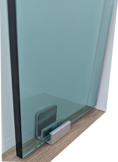 Glasschiebetr Untere Fhrung (fr 8, 10, 12 mm Glas)