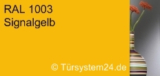 RAL 1003 Signalgelb / Sicherheitsglas