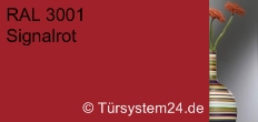 RAL 3001 Signalrot / Sicherheitsglas