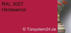 RAL 3027 Himbeerrot / Sicherheitsglas