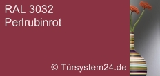 RAL 3032 Perlrubinrot / Sicherheitsglas