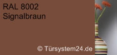 RAL 8002 Signalbraun / Sicherheitsglas