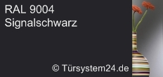 RAL 9004 Signalschwarz / Sicherheitsglas